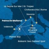 Balearic Islands, Spain, Italy, France