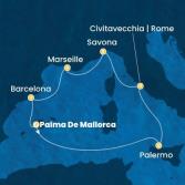 Balearic Islands, Italy, France, Spain