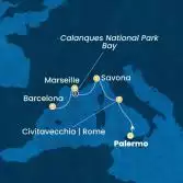 Italy, France, Spain