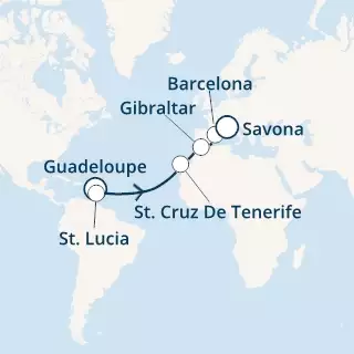 Antilles, Canary Islands, Gibraltar, Spain, Italy