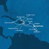 Antilles, Virgin Islands, Dominican Republic, Jamaica, Turks Islands
