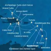 Antilles, Virgin Islands, Dominican Republic, Turks Islands