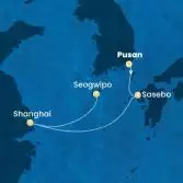 South Korea, China
