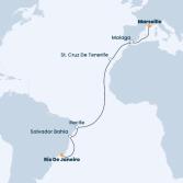 Brazil, Canary Islands, Spain, France
