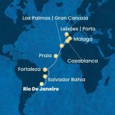 Brazil, Canary Islands, Morocco, Spain, Portugal