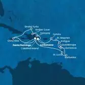 Jamaica, Turks Islands, Dominican Republic, Antilles, Dominica, Virgin Islands