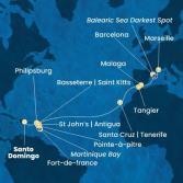 Antilles, Canary Islands, Morocco, Spain, France