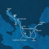 Croatia, Greece, Turkey, Italy