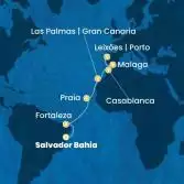 Brazil, Canary Islands, Morocco, Spain, Portugal