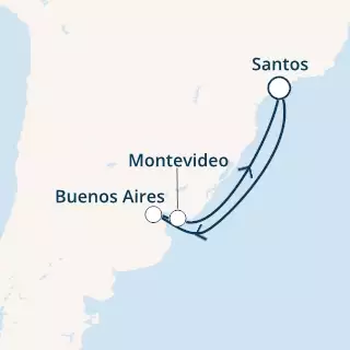 Brazil, Argentina, Uruguay