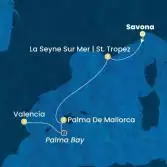 Italy, France, Balearic Islands, Spain