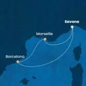 Italy, Spain, France