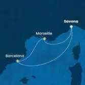 Italy, Spain, France