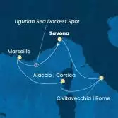Italy, France, Corsica (France)