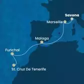 Italy, France, Spain, Madeira , Canary Islands