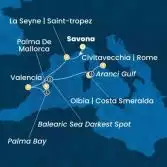 Italy, France, Balearic Islands, Spain