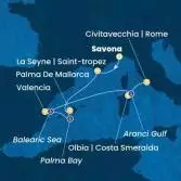 Italy, France, Balearic Islands, Spain