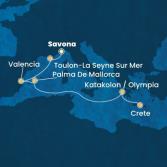 Italy, France, Spain, Balearic Islands, Greece