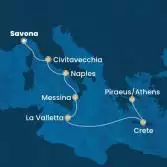 Italy, Malta, Greece