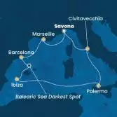 Italy, France, Spain, Balearic Islands