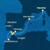 Italy, Spain, Gibraltar, Morocco