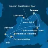 Italy, Spain, Balearic Islands, France