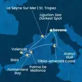 Italy, Spain, Balearic Islands, France