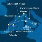 Italy, France, Balearic Islands, Spain