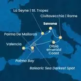 Italy, France, Balearic Islands, Spain