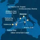 Italy, France, Balearic Islands, Spain