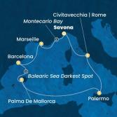 Italy, France, Spain, Balearic Islands