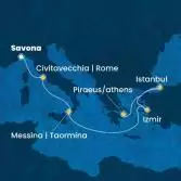 Italy, Turkey, Greece