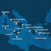 Italy, Malta, Greece