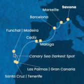 Italy, France, Spain, Canary Islands, Madeira 