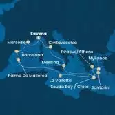 Italy, France, Spain, Balearic Islands, Malta, Greece