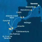 Italy, France, Spain, Canary Islands, Madeira 