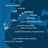 Italy, France, Spain, Canary Islands, Madeira 