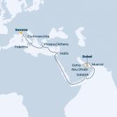 Italy, Greece, Oman, United Arab Emirates