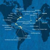 Italy, France, Spain, Gibraltar, The Azores, Canada, United States, Florida (USA), Dominican Republic, Antilles, Virgin Islands