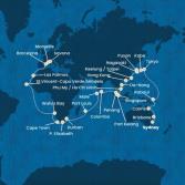 Australia, Japan, South Korea, Taiwan, China, Vietnam, Singapore, Malaysia, Sri Lanka, Maldives, Mauritius, South Africa