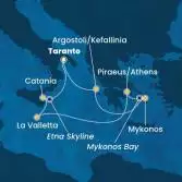 Greece, Malta, Italy