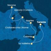 Malta, Italy, Corsica (France)