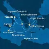 Greece, Malta, Italy