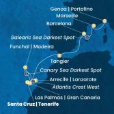 Canary Islands, Madeira , Morocco, Spain, France, Italy