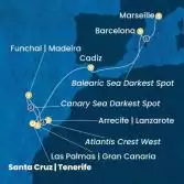 Canary Islands, Madeira , Spain, France