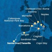 Canary Islands, Morocco, Spain, France, Italy
