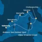 Spain, Italy, France