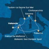 Spain, Balearic Islands, Italy, France