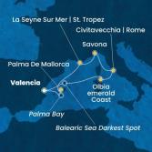 Spain, Italy, France, Balearic Islands