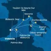 Spain, Italy, France, Balearic Islands